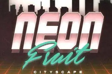 Neon Fruit Cityscape Online Casino Game